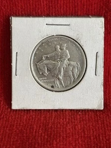 1925 Stone Mountain Half Dollar Coin VG - Picture 1 of 5