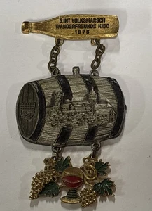 Prendedor Kibo Volksmarsch Wanderfreunde Vintage 1978 5 unidades ¡Envío gratuito! - Imagen 1 de 3