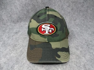 San Francisco 49ers Hat Cap Snap Back Camo NFL Football Mens New Era Green - Picture 1 of 12