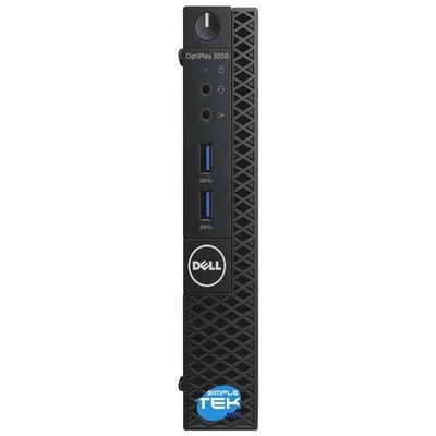 Dell 3050 Micro Mini PC i3 Win 10 Pro 4TB SSD 8GB RAM Desktop Computer Hdm - Image 1 of 4