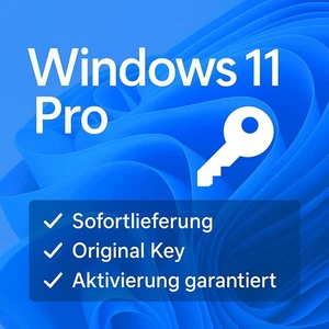 Windows 11 Pro Key Original Vollversion Sofort Per Chat  - Bild 1 von 1