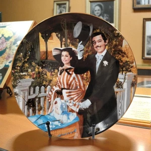 Gone With the Wind "Strolling in Atlanta" Collector’s Plate MGM 1989 With Box - Picture 1 of 6