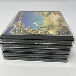 Yes CD LOT (5) Yesterdays Drama Time And A Word Fragile Close To The Edge - Imagen 1 de 8