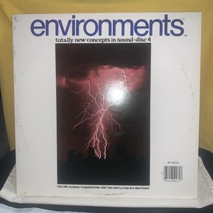 Vintage 1979 Vinyl Environments Totally New Concepts In Sound Disc 4 Nice Vinyl - Picture 1 of 6