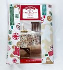 Holiday Time Gingerbread Tan Tablecloth 70” Round Holiday Christmas