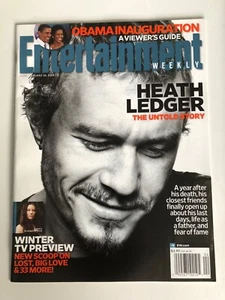 Brand New Heath Ledger  Entertainment Weekly 2009 Edition NO Label Mint - Bild 1 von 1