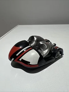VINTAGE SCALEXTRIC Red RACING MOTORCYCLE SIDECAR CLASSIC - Picture 1 of 8