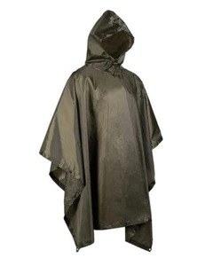 Poncho "Basic" R/S, protección contra la humedad, protección contra la lluvia, camping, militar, exterior -NUEVO- - Imagen 1 de 3