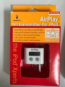 Airplay XtremeMac STQAIROO FM transmitter for ipod new in box - Picture 1 of 2