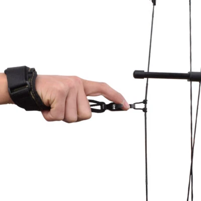 Youth Release Aid Trigger Caliper Wrist Finger Trigger Archery Compound Bow Hunt - Image 1 of 4