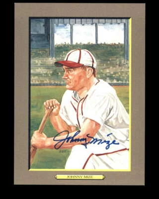 Johnny Mize PSA DNA Coa Signed Perez Steele Great Moments Autograph - Image 1 of 3
