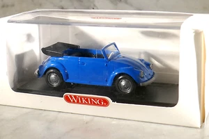 WIKING, VW Käfer Cabriolet, 1:40, hellblau, OVP, Vitrinenstück - Picture 1 of 5