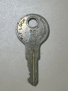 Vintage Factory Fort Lock Schlüssel #H7 - Bild 1 von 2