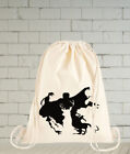 Natural White Recycled Materials Backpack - Harry Potter Patronus
