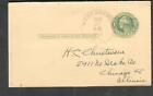 1944 postal card DPO West Branch NY Oneida County to Chicago/another war bond