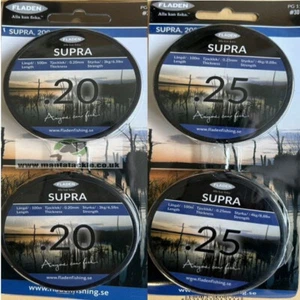 NEW 200m Fladen Supra Mono Blue Fishing Line 2 x 100m 3kg 4kg 6.5lb 8.8lb - Picture 1 of 1