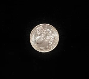 1895A France 2 Francs KM 817.1 .8350 Silver #CR10354 - Picture 1 of 2