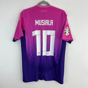 Camiseta de fútbol visitante Alemania 2024 Adidas camiseta de fútbol talla M para hombre Jamal Musiala - Imagen 1 de 16