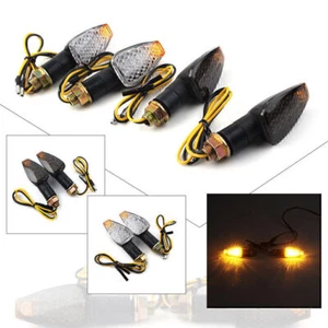 Universal Mini 14 LED Motor Turn Signal Indicators Blinkers Lights Cool - Foto 1 di 12