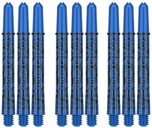 3 New Sets Target Ink Pro Grip Medium Nylon Dart Shafts – Blue - Picture 1 of 1