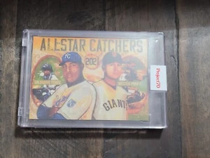 2021 Topps Project70 All-Star Spiel #ASG6 Salvador Pérez / Buster Posey / 1476/ - Bild 1 von 2