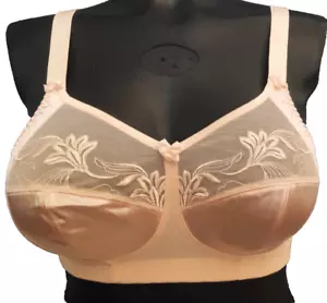 Sujetador Goddess USA Kristie 5850 satinado talla 85C UK 38C copa completa sin aros - Imagen 1 de 6