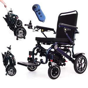 Leichter Faltbarer Elektrische RollstüHle,Rollstuhl Elektrisch Mit Fernbedienung - Bild 1 von 13