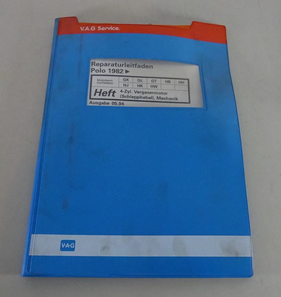 Manual de Taller VW Polo II 4 Cilindro Motor (Schlepperhebel) De - Imagen 1 de 1