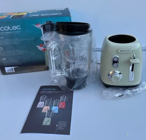Cecotec Standmixer Retro Power Black Titanium RetroGreen. 1200W Maximale OVP NEU - Bild 1 von 2