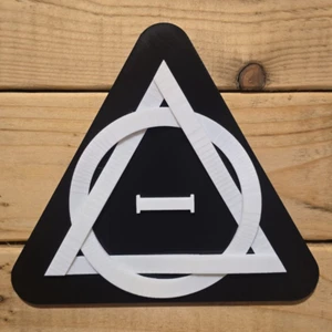 Therian Symbol Schild, Therian Geschenk, Pelzig, Therian Geschenkidee - Bild 1 von 3