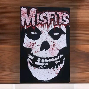 Misfits Poster RARE 8" X 12" Gloss Heavy Paper Stock Black, White & Red - Picture 1 of 1