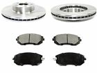 Front Brake Pad And Rotor Kit Fits Legacy 2002-2005 Naturally Aspirated 57Yxxh