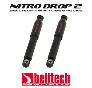 Nitro Drop 2 Front Shocks for 86-97 Nissan D21/Hardbody 2" Drop (Pair) Belltech - Bild 1 von 1
