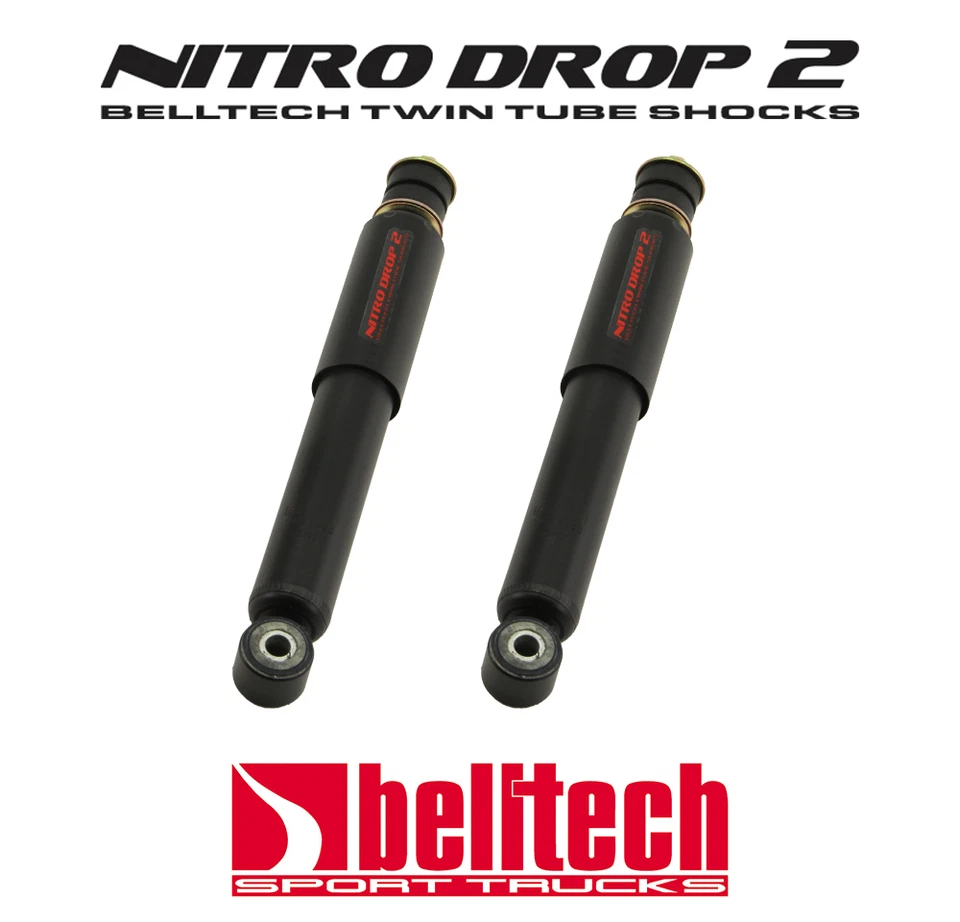 2 передних амортизатора для Nissan D21/Hardbody Nitro Drop 86-97 годов выпуска (пара) - Изображение 1 из 1