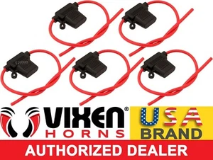 30A AUTO INLINE STANDARD ATO KLINGENSICHERUNG WASSERDICHT HALTER 12AWG KABEL X5 VXA70305 - Bild 1 von 5