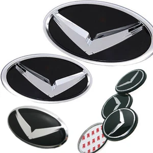 V Eagle Front Rear Horn Wheel Cap Emblem for 2019 Kia Forte K3 - Picture 1 of 12