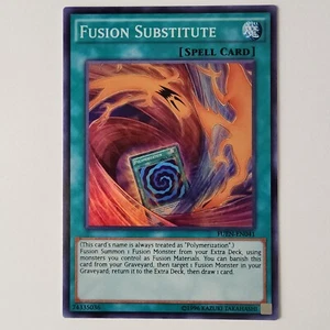 Fusion Substitute - FUEN-EN041 - NM/VLP - Super Rare - Unlimited - Yugioh - Picture 1 of 2