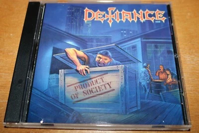 DEFIANCE Product Of Society CD Thrash METAL Testament LAAZ ROCKIT Original 1989 - Image 1 of 4