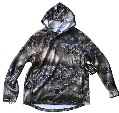 Realtree® EXCAPE Camouflage Bandit Tech Performance Hoodie Sweatshirt Mens XL - Image 1 of 4