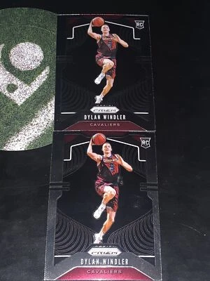 2019-20 Panini Prizm Dylan Windler Rookie RC No. 270 Cavaliers 2 CARD LOT MINT!! - Image 1 of 3