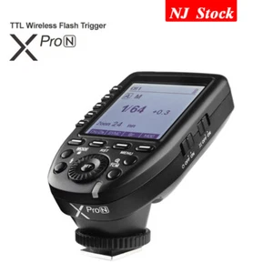 US Godox XPro-N 2.4G TTL Camera Flash Studio Light Transmitter Trigger For Nikon - Picture 1 of 12