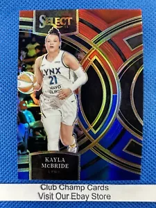 2024 #176 Kayla McBride Panini WNBA Select Premier Red & Blue Prizm 294/399 - Bild 1 von 13