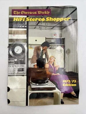 The Overseas Weekly HiFi Stereo Shopper Buyers Guide 1972/73 Great Ads Vintage - Image 1 of 4