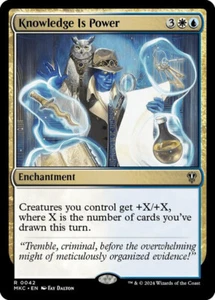 Knowledge is Power 0042 MTG Commander MKC Rare NP - Picture 1 of 1