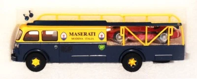 1/43 Brumm/Coches Antiguos TS03 Maserati Transporter Set Fangio 250F 1957 GP de Alemania Foto 1 de 4