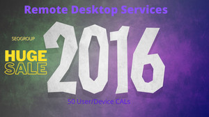 Server 2016 Remote Desktop Services RDS 50 User / Device CALs