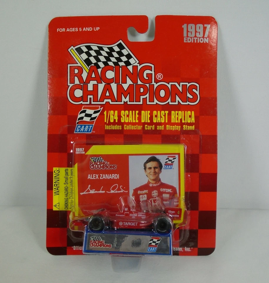 1997 Alex Zanardi Target Chip Ganassi Racing Reynard Racing Champions DieCast - Image 1 of 4