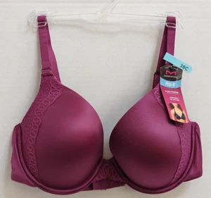NWT Maidenform Love the Lift Natural Boost Demi T-Shirt Bra 09428 38C - Picture 1 of 4