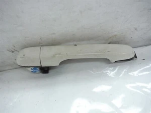 1998 VOLVO V70 WAGON EXTERIOR DOOR HANDLE PULL LEVER OEM WHITE 1999 2000 - Picture 1 of 8