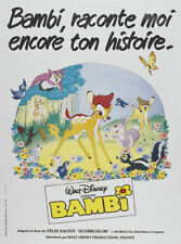 Bambi Disney vintage movie cartoon poster print #2